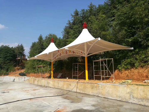 膜結構景觀案例